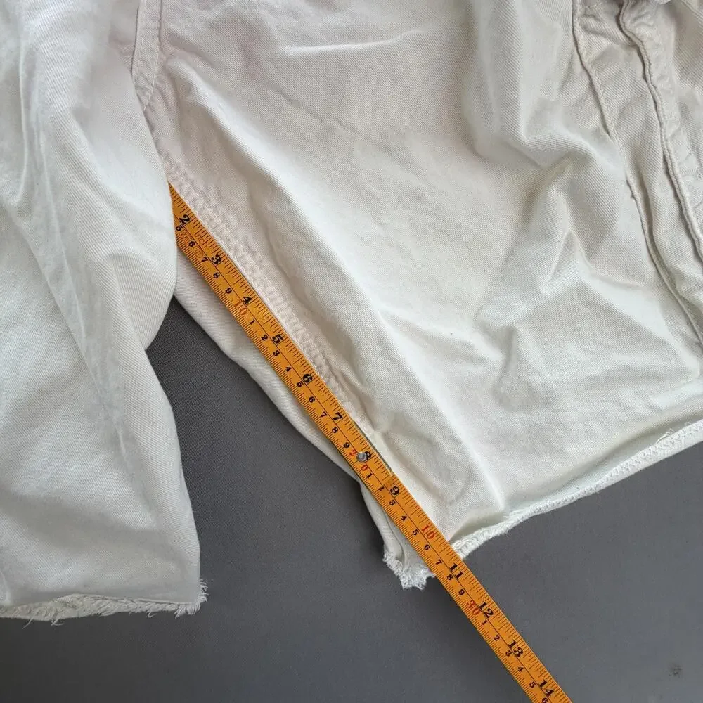 American Eagle Outfitters Cargo Shorts Mens 38 Beige 11 Inseam Longer Length